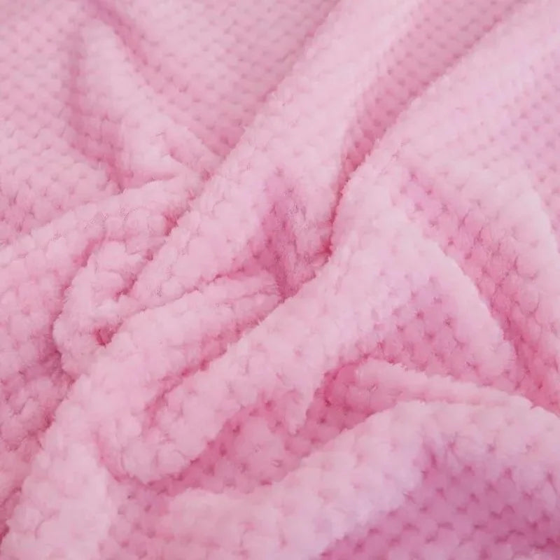 Couverture bébé polaire | Madore Rose