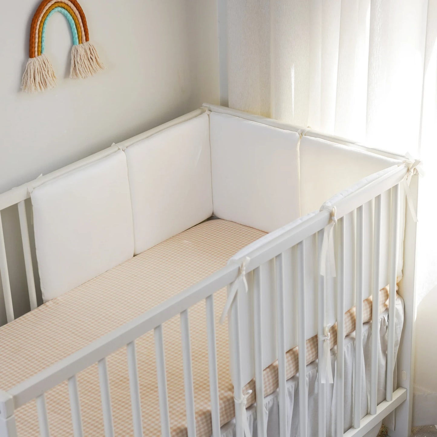Tour de lit pour bebe | Dream Blanc dans le berceau
