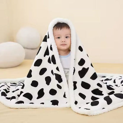 COUVERTURE BEBE POLAIRE | MANTA - TrésorBébé Vache