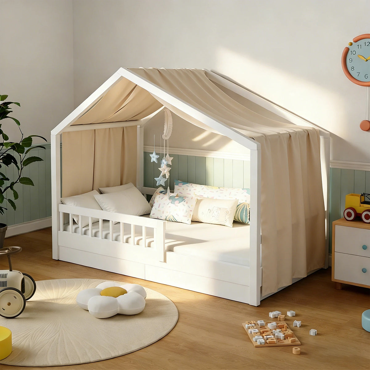 Ciel de lit | Mousseline ConfortDreams Beige
