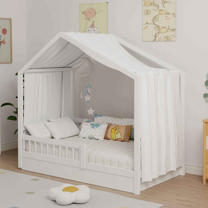 Ciel de lit | Mousseline ConfortDreams Blanc.