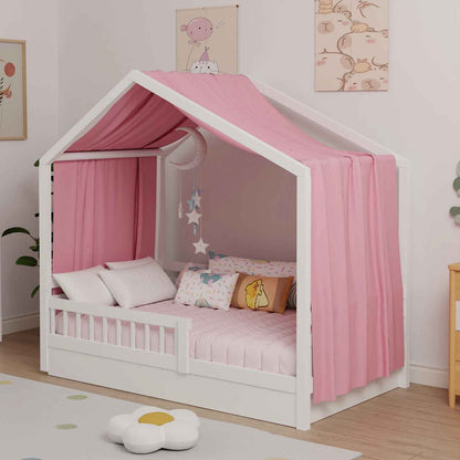 Ciel de lit | Mousseline ConfortDreams rose.