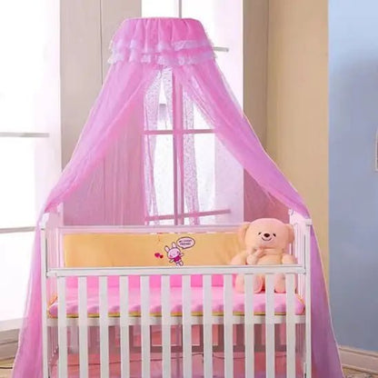 Ciel de lit bébé | CoconNest Apaisant Violait autour du berceau