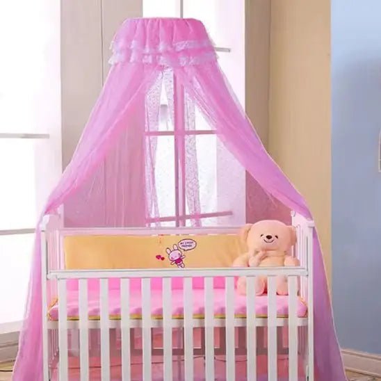 Ciel de lit bébé | CoconNest Apaisant Violait autour du berceau