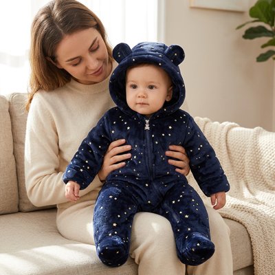 Combinaison bebe | Confort Pratique avec maman qui porte bébé