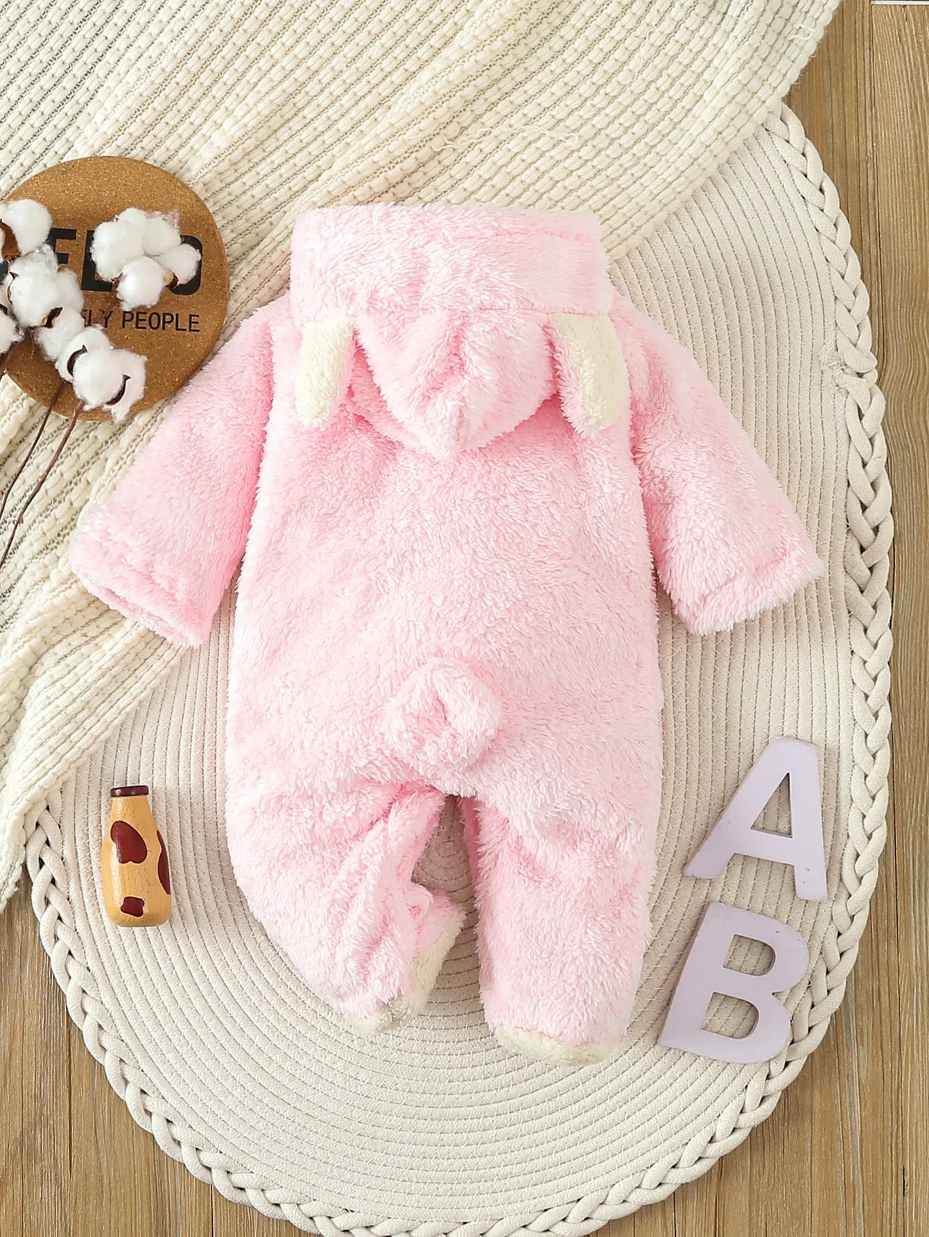 Combinaison hiver pour bebe | Confort Rose sur un taips
