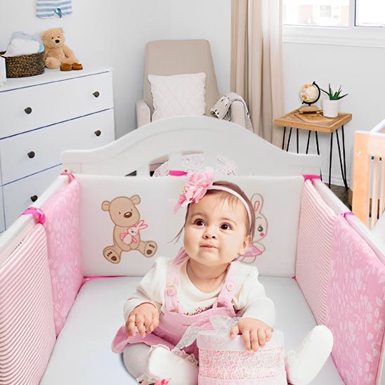 Tour de lit bébé/ sécurelit - TrésorBébé