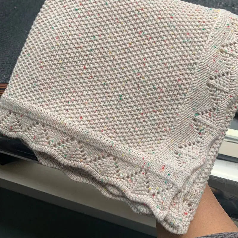 Couverture bebe en crochet | Douce Respirante