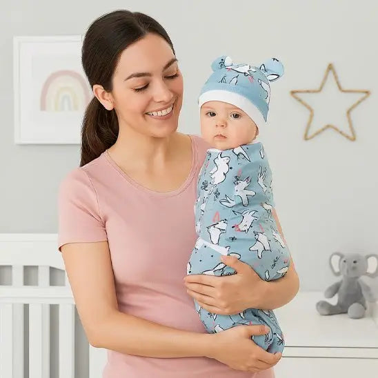 Couverture d emmaillotage | Douceur Enveloppante