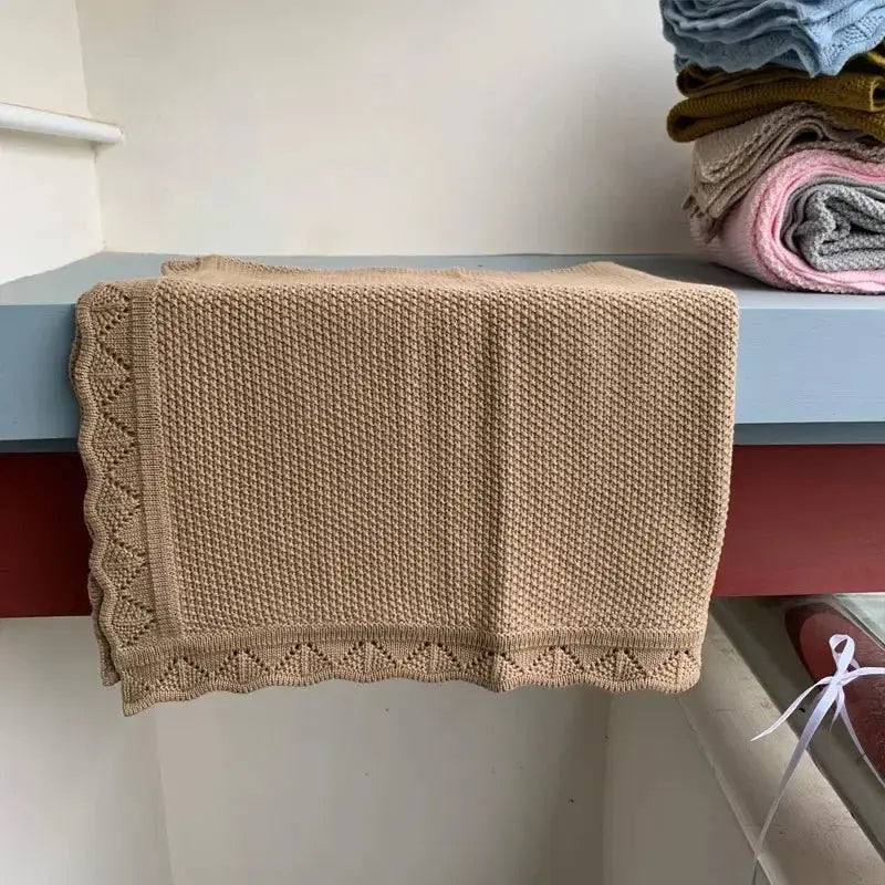 Couverture bebe en crochet | Cocooning