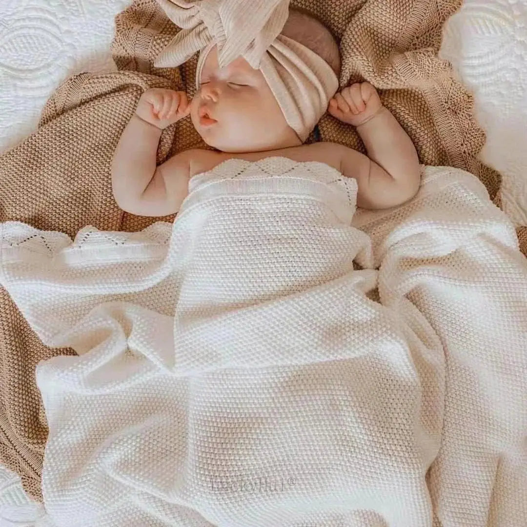 Couverture bebe en crochet | Cocooning