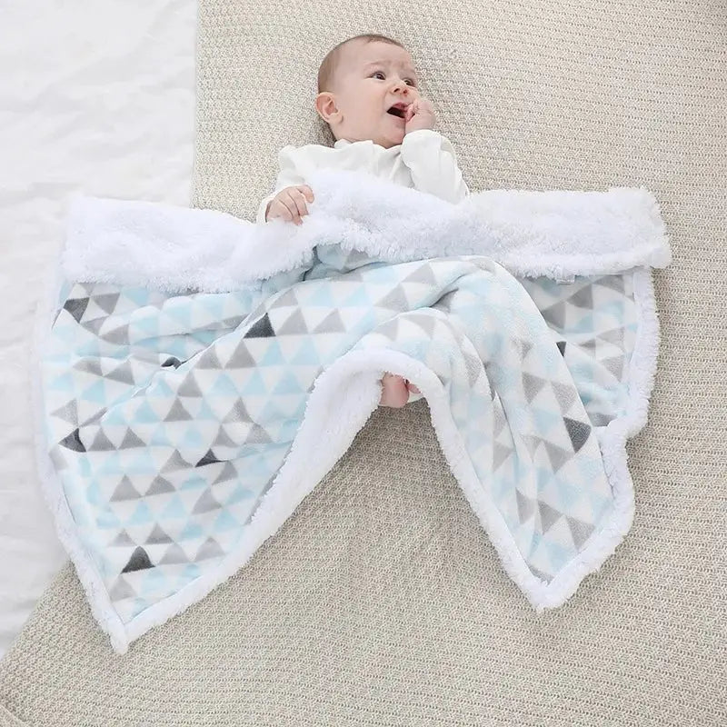 couverture bebe polaire | Ultra Douce Double Faces