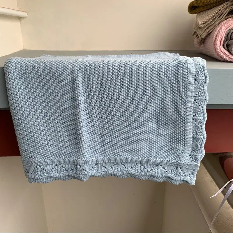 Couverture bebe en crochet | Douce Respirante