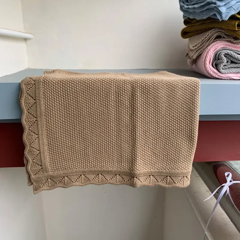 Couverture bebe en crochet | Cocooning