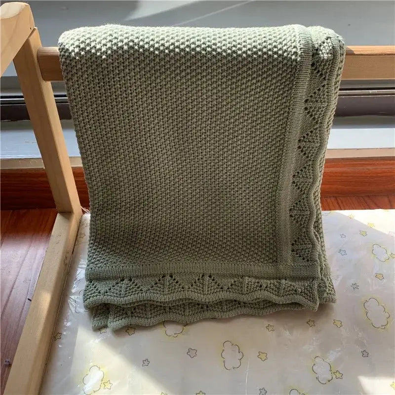 Couverture bebe en crochet | Douce Respirante