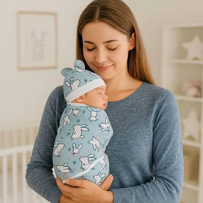 Couverture d emmaillotage | Douceur Enveloppante