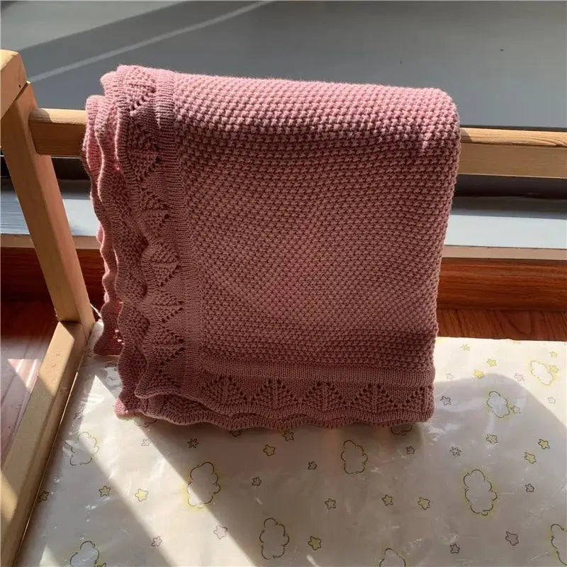 Couverture bebe en crochet | Douce Respirante