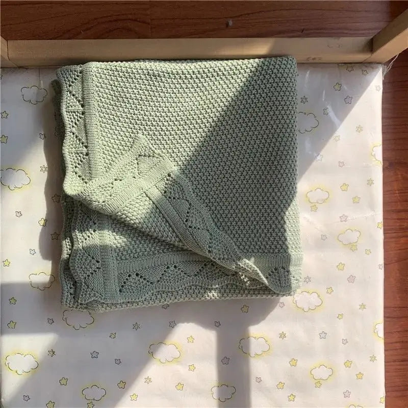 Couverture bebe en crochet | Cocooning