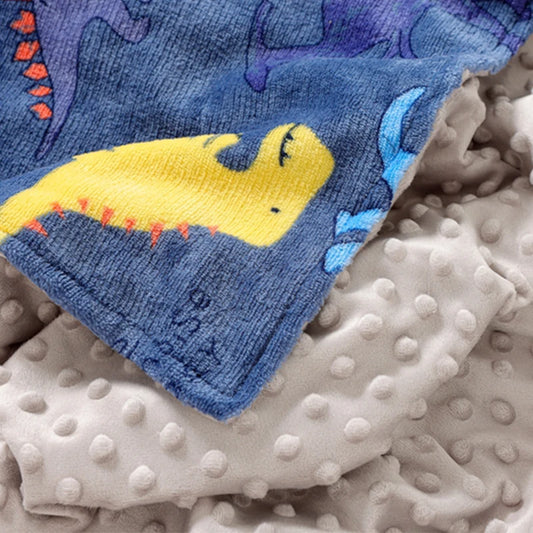 couverture bébé | Ultra Douce TrésorBébé Dinosaure