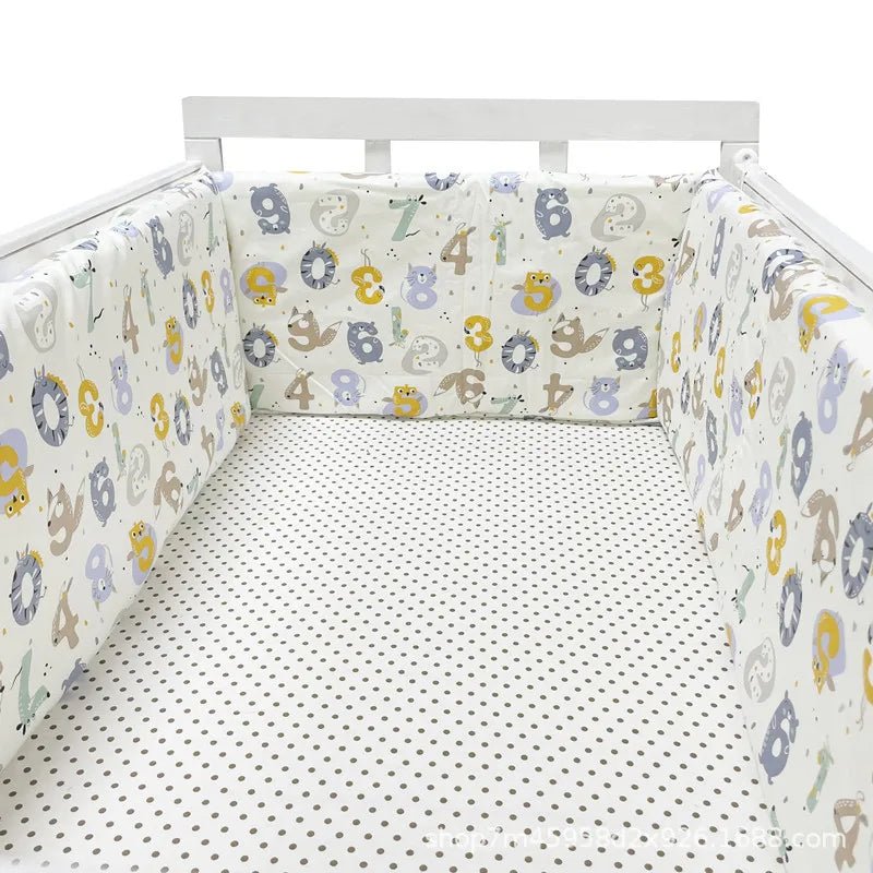 tour de lit bebe avec des chiffres